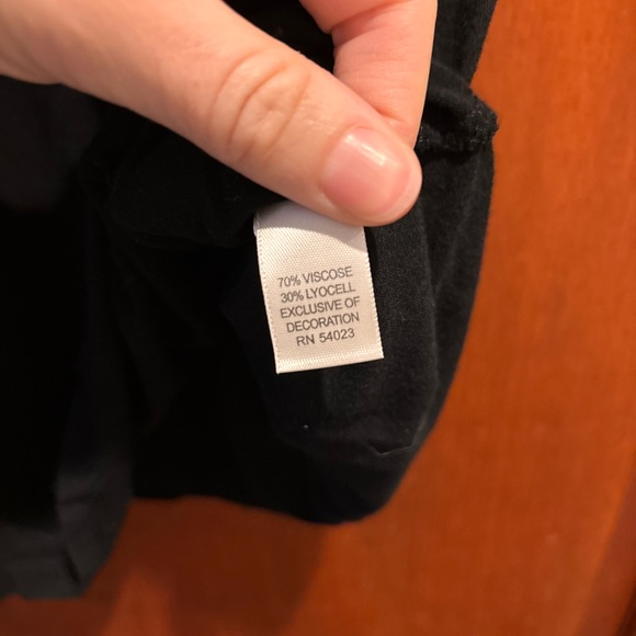 Banana Republic Black Embellished Tank Top - Picture 3 of 3